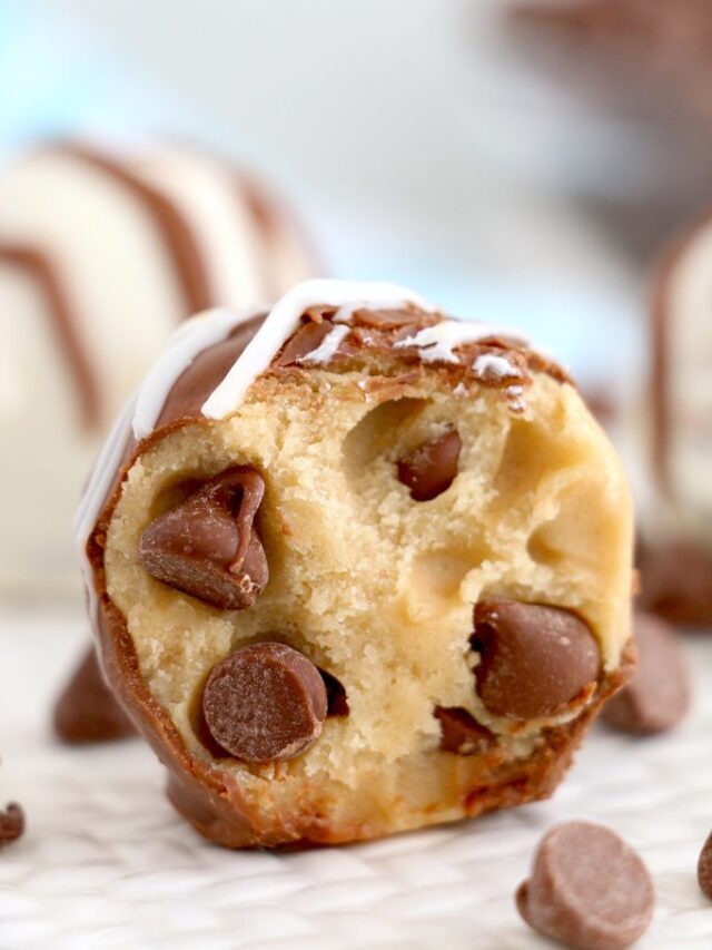 Edible Cookie Dough Truffles – quick no bake dessert