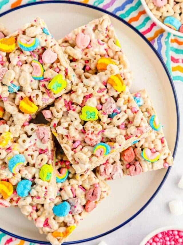 Quick Lucky Charms Treats – Great for St. Patrick’s Day!