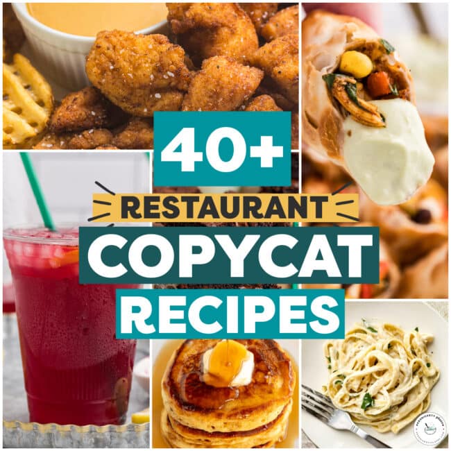 BEST COPYCAT RECIPES FROM RESTAURANTS visual data 2